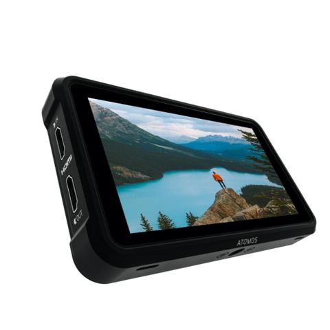 Màn hình video màu 5 inch, dùng cho camera hiệu Atomos, mã ATOMNJAV01/ Atomos monitor Ninja V Kích thước 5 inch