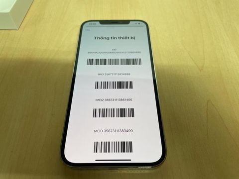 Điện thoại iPhone 12 Pro Max 256GB Silver (mã sp: #33462187)