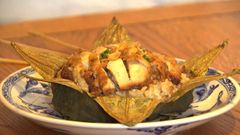  2 cách làm xôi gà lá sen thơm lừng ngon khó cưỡng ai cũng mê 