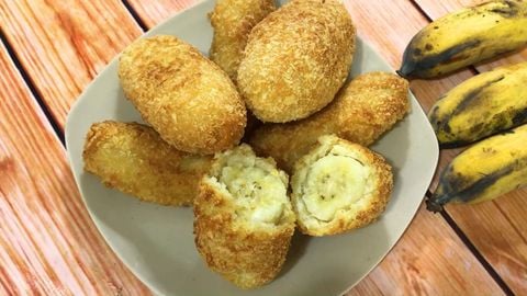 2 Cách làm chuối chiên xù 2 lớp bột giòn ngon, mới lạ ngay tại nhà
