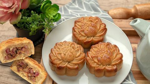 2 cách làm bánh Trung Thu nhân xôi xéo thịt kho đậm đà thơm ngon mới lạ