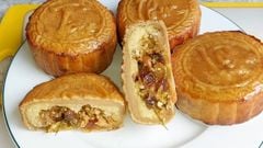  Cách làm bánh Trung Thu thập cẩm chay không cần lò nướng thơm ngon đơn giản 