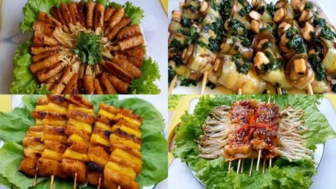 Tổng hợp 9 cách làm các món nướng chay thơm ngon hấp dẫn dễ làm