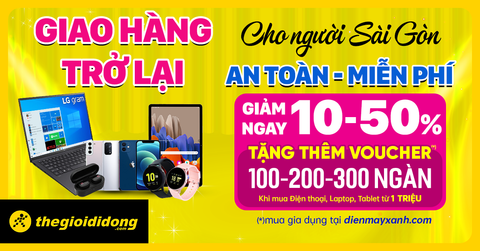 Giao Hàng Trở Lại - An Toàn Miễn Phí từ 10% - 50%