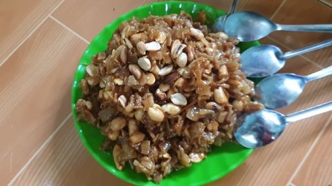 Cách làm tóp mỡ ngào đường giòn ngon hấp dẫn dễ làm ăn vặt tuổi thơ