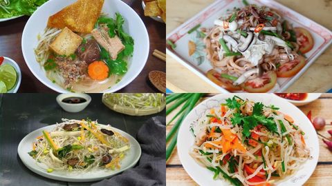 Tổng hợp 9 cách nấu hủ tiếu, phở, miến chay cả nhà đều mê cho rằm tháng 7