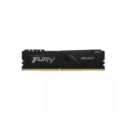 Ram 8gb/2666 PC Kingston DDR4 CL16 DIMM FURY Beast Black