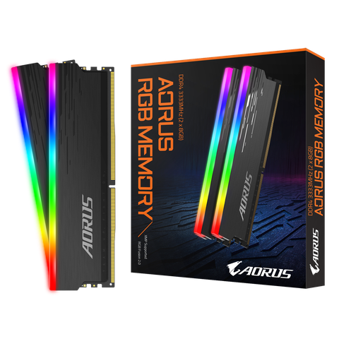 Ram 16gb/3333 PC (2x8gb) Gigabyte Aorus RGB DDR4 GP-ARS16G33