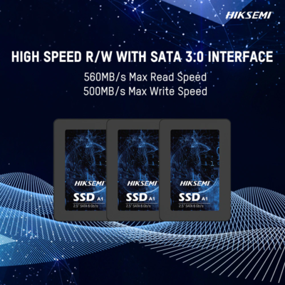 Ổ Cứng SSD Hiksemi 256GB Sata 2.5 (550MB s read, 450MB s write)