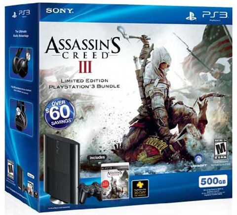 Sony Playstation 3 - Assassin'S Creed Iii Bundle 500Gb (Limited Edition)