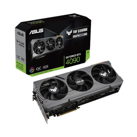 Card màn hình Asus TUF-RTX4090-O24G-GAMING 24GB GDDR6X