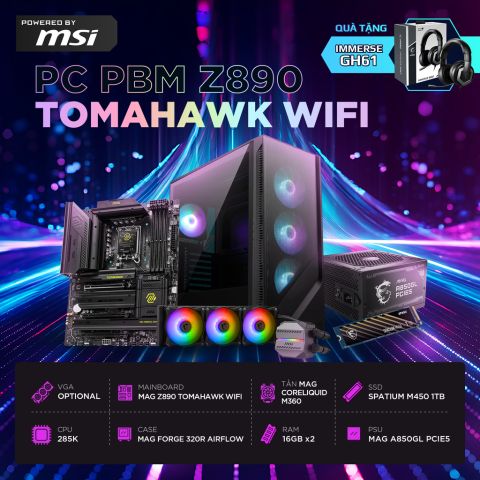 BỘ PC HOTGEAR x MSI