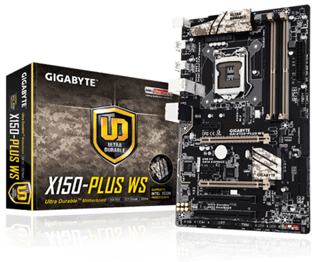 Mainboard Gigabyte Ga-x150-plus Ws Socket Lga1151