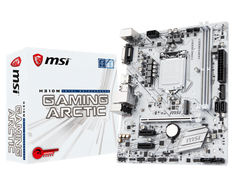 Mainboard Msi H310m Gaming Arctic _socket 1151v2 _919kt