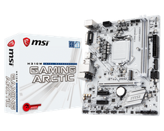  Mainboard Msi H310m Gaming Arctic _socket 1151v2 _919kt 