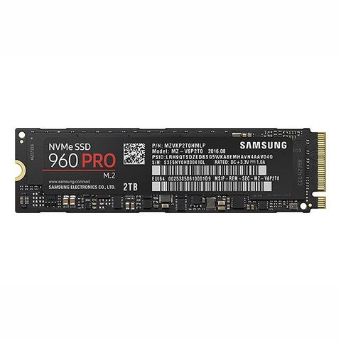 Ssd Samsung960 Pro Series 1Tb (M.2 2280, Pcie 3.0 X4)
