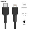 Cáp C - Lightning MFI 1.2 m AUKEY CB-CL1 Đen