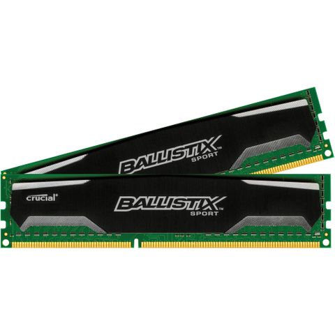 Crucial Ballistix 16Gb Kit (2 X 8Gb) Ddr3-1600 Udimm