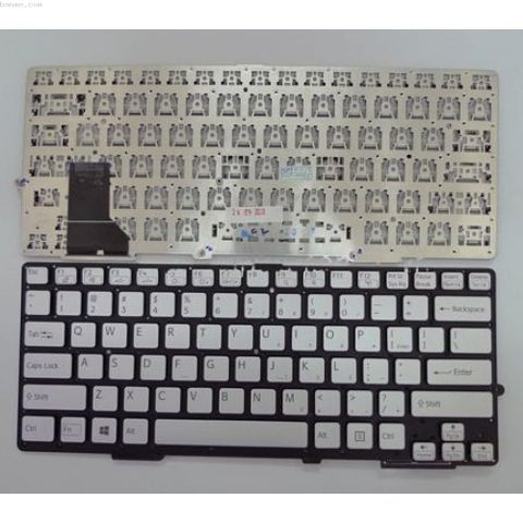 Bàn phím Sony Svf- 13  Màu Bạc + Nguyên Bệ