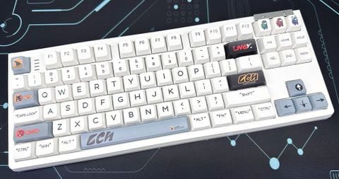 Bàn Phím Cơ DARMOSHARK K6 Trio Mode Gateron Yellow Pro Switch