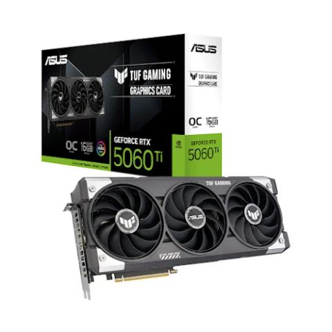 Card màn hình Asus TUF Gaming GeForce RTX™ 5060 Ti 16GB GDDR7 OC Edition 16GB GDDR7