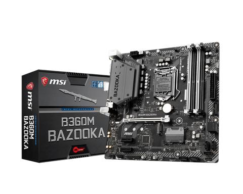 Mainboard Msi B360m-bazooka Socket Lga 1151v2 _1118kt