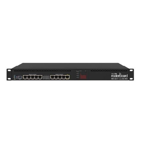 Router Mikrotik 10 Port 1g Ethernet, 1 Port Sfp Rb3011uias-rm