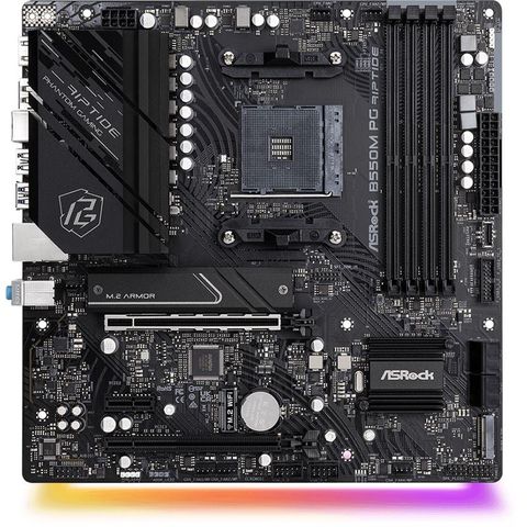 Mainboards ASRock B550M PG Riptide So.AM4 Dual Channel DDR4 mATX Retail