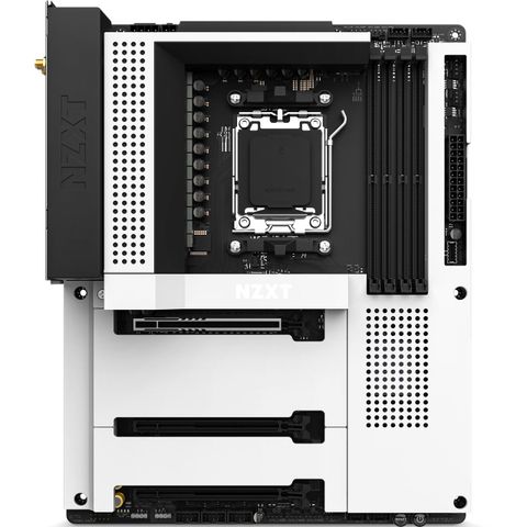 Mainboards NZXT N7 Matte White AMD B650E So.AM5 DDR5 ATX Retail
