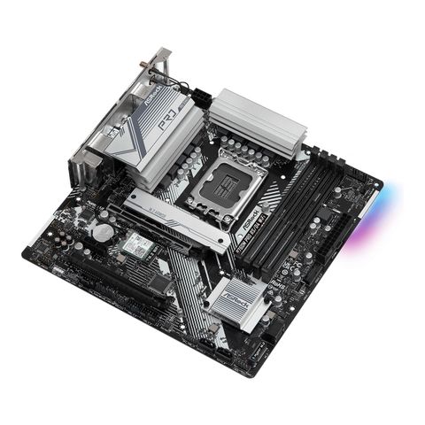 Mainboards ASRock Pro RS/D4 Wi-Fi Intel B760 So.1700 DDR4 mATX Retail