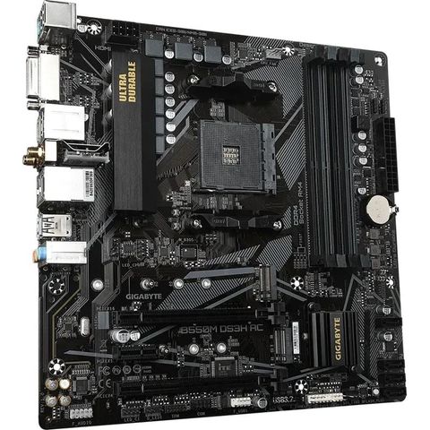 Mainboards Gigabyte DS3H AC AMD B550 So.AM4 DDR4 mATX Retail