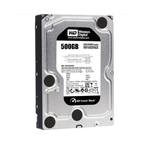 Ổ cứng HDD Western Digital Black 500GB 3.5″ SATA 3 – B5003AZEX