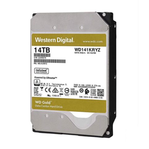 Ổ Cứng Hdd Wd Gold 14tb 3.5″ Sata 3 Wd141kryz