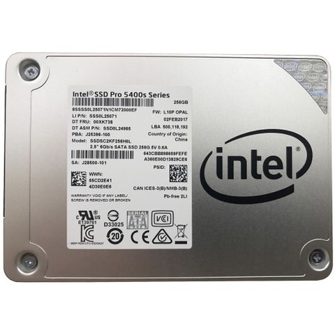SSD 2.5 inch Intel Pro 256GB