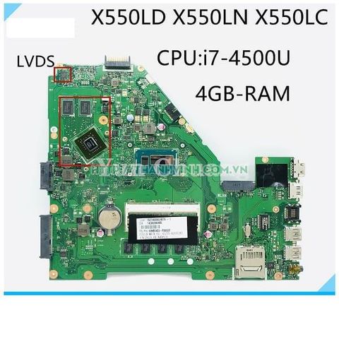 Mainboard Laptop ASUS X550LD/X550LC/X550LN