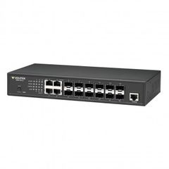  Switch Volktek Men-6412 Layer 2 Fiber Ftth Switch 12 Port 