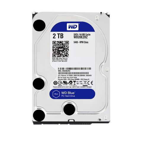 Ổ cứng HDD Western Digital Blue 2TB 3.5″ SATA 3 – 5400RPM