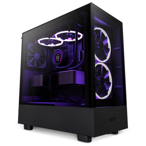 Case Nzxt H5 Elite Black (2 Fan Argb)