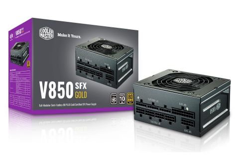 Nguồn Cooler Master 850W V850 SFX Gold 80 Plus Gold