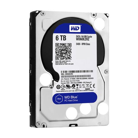Ổ cứng HDD Western Digital Blue 6TB 3.5″ SATA 3 – 5400RPM