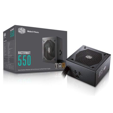 NGUỒN COOLER MASTER MWE BRONZE 550 V2 – 550W – 80 PLUS BRONZE