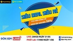  Livestream bùng nổ triệu deal bất ngờ: Săn deal siêu rẻ loạt sản phẩm giảm lớn lên đến 50%, giá tốt chưa từng có 