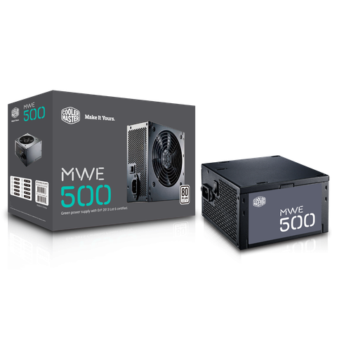 NGUỒN COOLER MASTER MWE BRONZE 500 V2 – 500W – 80 PLUS BRONZE