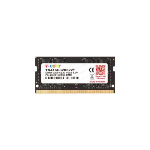 Ram Laptop V-Color DDR4 16GB 3200Mhz TN416G32D822 1Gx8 2Rx8 Sodimm