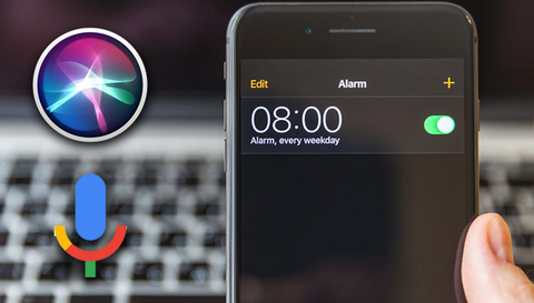 2 cách đặt báo thức bằng giọng nói trên điện thoại Android, iPhone