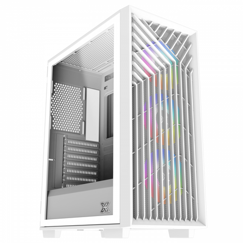 Case Xigmatek Lux G Arctic 3fx (3 Fan Rgb)