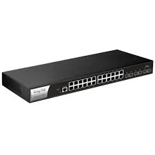  Thiết Bị Mạng Switch DrayTek 24 Port Gigabit Managed VigorSwitch G1280 