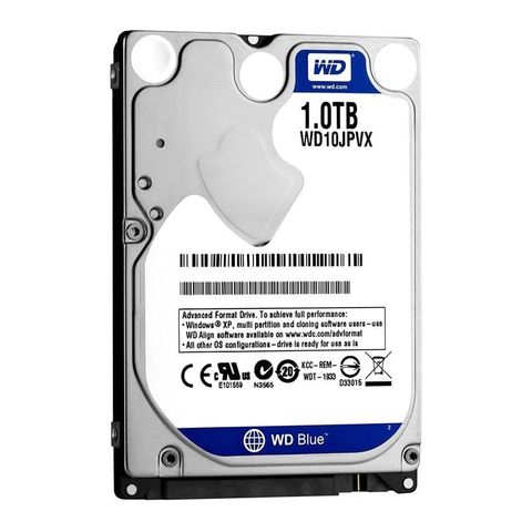 Ổ cứng HDD Western Digital Blue 1TB 2.5″ SATA 3 – WD10SPZX