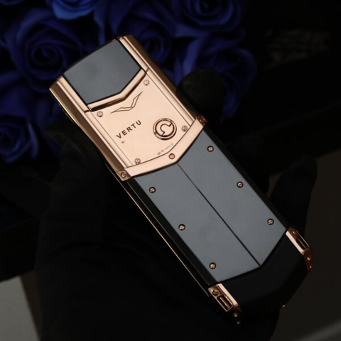 Điện Thoại Vertu Signature S Rose Gold Full