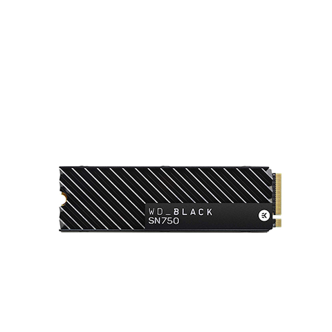 Ổ cứng SSD Western Digital Black SN750 500GB M.2 NVMe Internal Gaming (Có tản nhiệt)